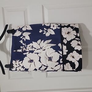 White house black market 0 floral pencil skirt